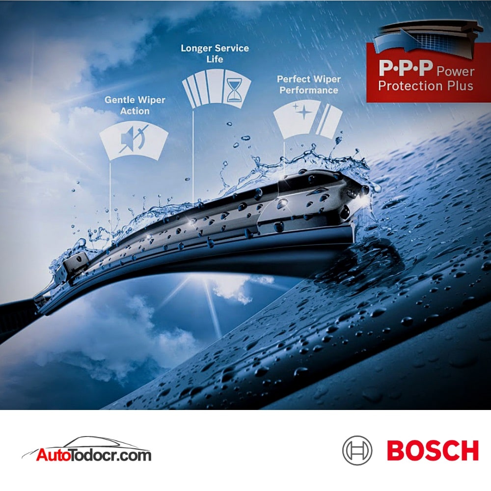 Bosch presenta su nueva escobilla con pulverización Aerotwin J.E.T